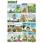Carte prénom en BD - Didier - 15x21 cm